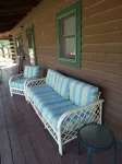 Cedar Log Cabin home on wooded bluff nestled between Springfield and Branson