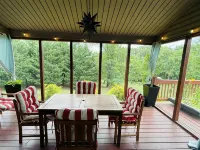 Modern cabin at the woods resort with 3-Bedroom, 2F-bath, Central Air/Heat - 3 星級