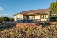 Private home on 40 acres surrounded by wide open space.