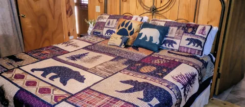 Stunning  Cabin. On a Mountain Ridge! Perfect vacation getaway for all ages!