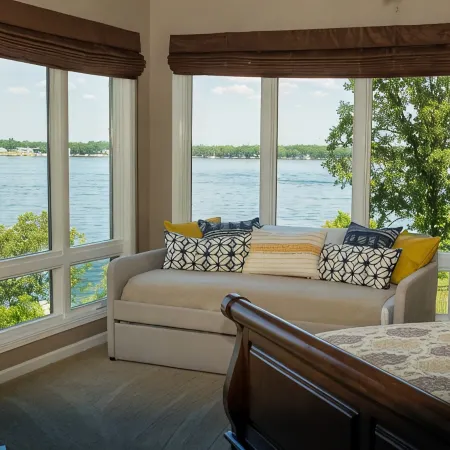 Lake Front Condo on East Lake Okoboji in Bridges Bay Resort.