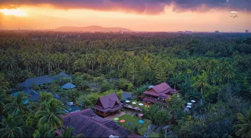 เรือนไทยในบาง บาย พันธ์ศักดิ์ รีสอร์ต