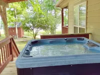 Riverfront home with hot tub, playground, kayaks, and amazing panoramic views! Hotels in Trinity County