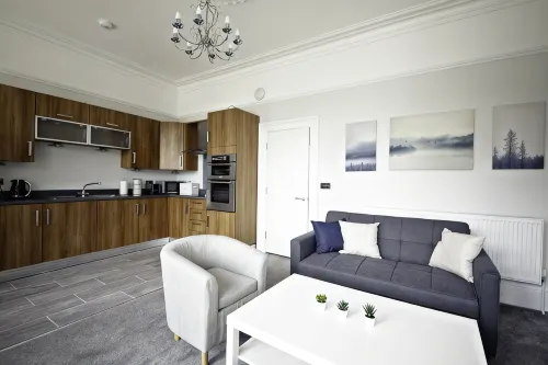 Deluxe 1 bedroom apartment - キッチン