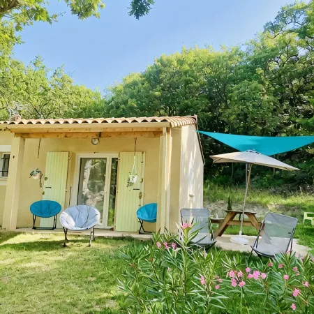 Au Coeur de la Forêt en Drôme Provençale - swimming pool