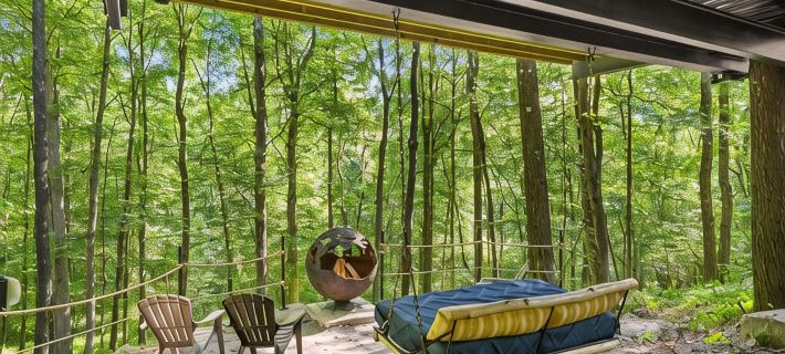 Ohiopyle Luxury Treehouse Hotels in Fayette County
