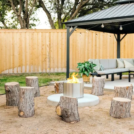 Modern & Serene Home in Midland - Fast WiFi, King Beds, RO, Gazebo, & Firepit
