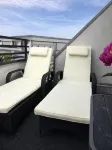 3-Zi. Penthouse apartment with roof terrace and balcony directly on the marina and beach - Beach