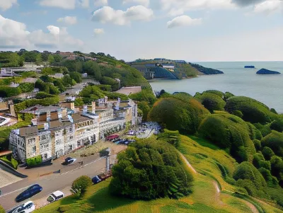 The Headland Hotel & Spa Hotels near Mount Stuart Hospital