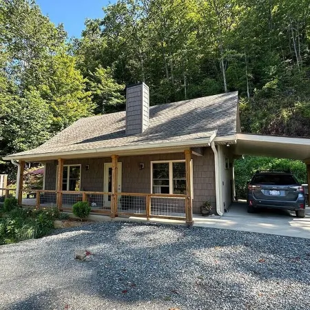 Panoramic Views of the Smoky Mountains, Near Blue Ridge Parkway and Bryson City