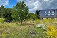 "Hofhaus": Cozy little house with Mediterranean courtyard & garden in Mainz
