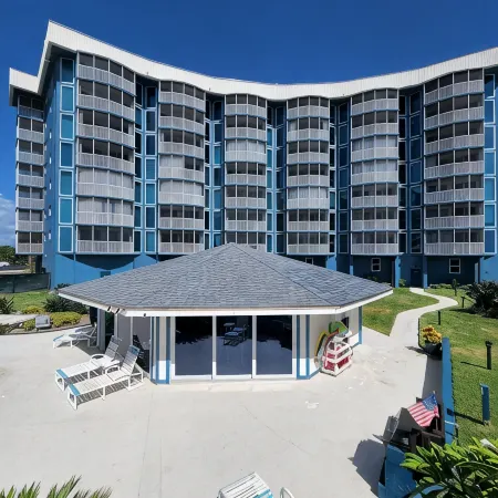 Top Floor Satellite Beach Oceanfront, Heated Pool, Private Beach Access