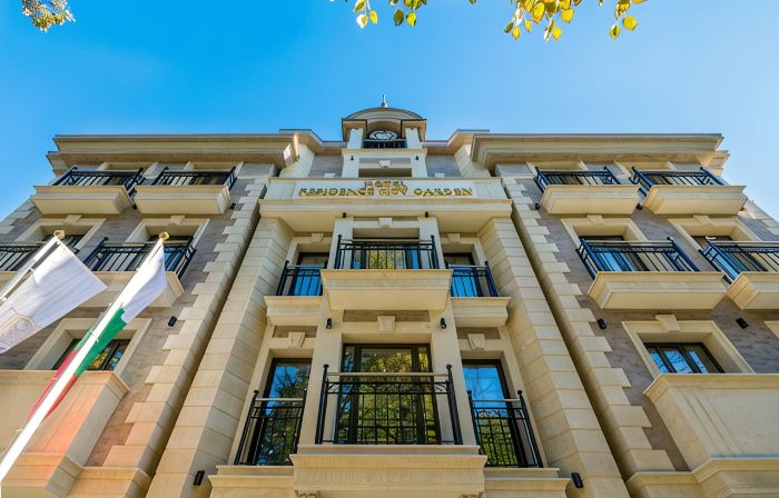Residence City Garden - the Best City Hotel for 2022-2023 at the Bulgarian Tourist Awards