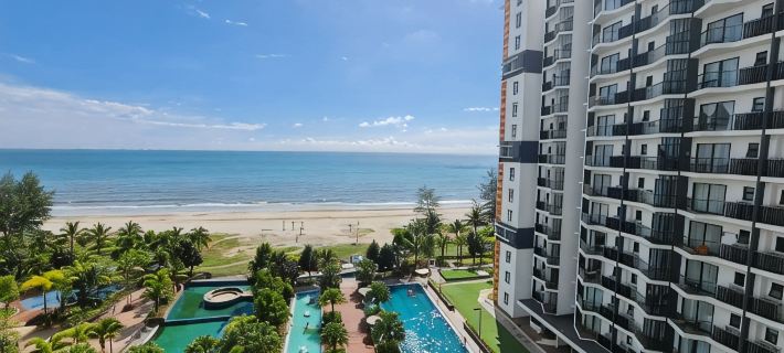 Timurbay Seafront Residence โรงแรมในกวนตัน
