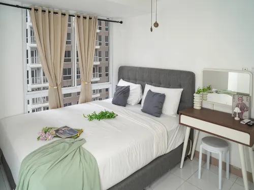 Cozy 1BR for 2 Pax at Tokyo Riverside PIK 2 Apartment By Travelio