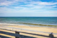 Rodanthe Obx Oceanfront Family Escape Hot Tub Dog Friendly Sleeps 12 - Beach