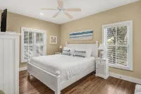 30A Beach Bungalow in Inlet: Steps from Sea, Pool with Golf Cart & Cruiser Bikes
