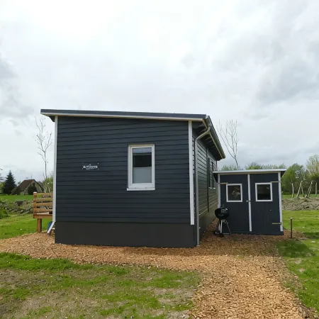 New mobile home in sustainable timber construction only 50 m from the Schlei!