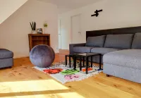 Modern house 3 minutes walk from the beach