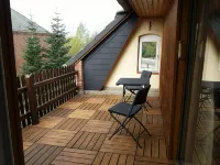 Vacation apartment on the Szczecin Lagoon with garden and terrace