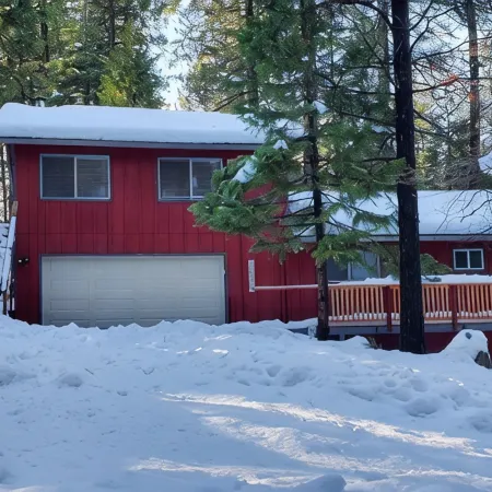 Little Red Cabin in Arnold California