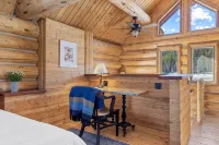 Stunning cabin on 4 acres of land near Breck, mountain views and on-site creek
