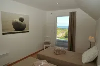 Villa with sea view and heated pool (in season) - balcon