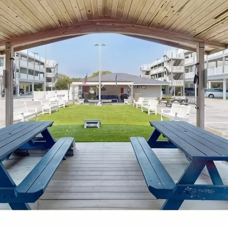 Spectacular partial ocean view 2BR 2BA large top floor condo-beachfront complex!