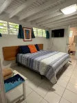 Studio en suite, king/twin beds sleep 3, multi-deck views, early access bag drop