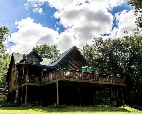 Lake Wallenpaupack Heaven's Haven hottub beach rights
