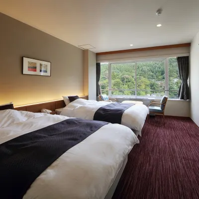 Naruko Hotel - pemandangan pegunungan