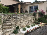 Barjac Villa Pastis - Gîte with swimming pool and view of the Cévennes mountains - Uima-altaat