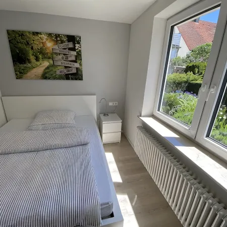 Westside Apartment Aalen - Modern, Quiet Location, 1 Separate Bedroom, Terrace
