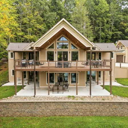 Norris Lakefront Retreat! King Suites, Private 2 Slip Dock, Firepit - 2027 Open!