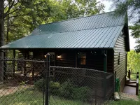 Cozy 2-bedroom cabin in beautiful Blairsville with AC, WiFi - Feriehus