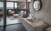 Brown Dot Hotel  songjeong - جاكوزي