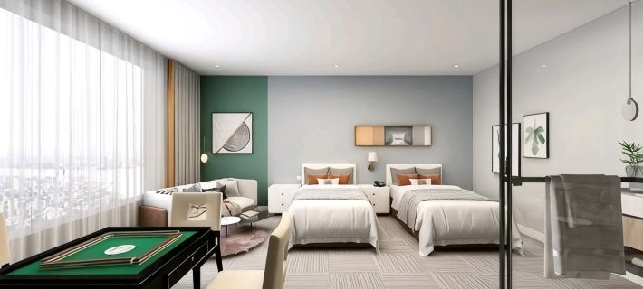 Xin'an Peng Light Luxury Hotel Hotele w: Xin'an