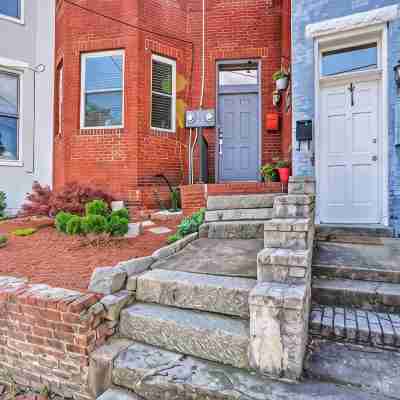 Charming Historic 1-bedroom apartment with WiFi, AC in pleasant Richmond Hotel Exterior