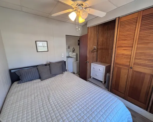 1 Block to the Beach! Firepit, 2 Bikes, Sleeps 4 Hotels in Two Rivers