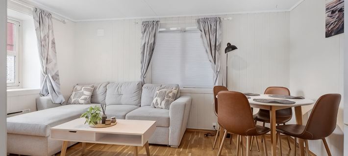 Apartment close to the mountain Hotéis em Vagan