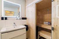 5 minutes from the Wadden Sea, vacation apartment with sauna