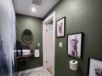 This is a private second-floor suite with its own entrance. Hotels in Bancroft