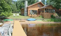 Lakefront Escape on Amnicon Lake with Pontoon Rental & Private Beach - 3-Star