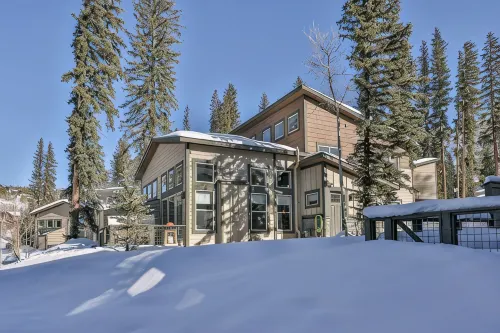 Hygge Cabin—Elegant, Pet-Friendly Escape with Ski Shuttle and Serene Setting