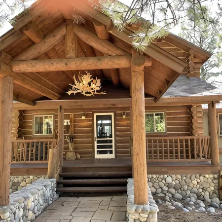 Private, Secluded, Mountain Chalet on 35 acres, HotTub