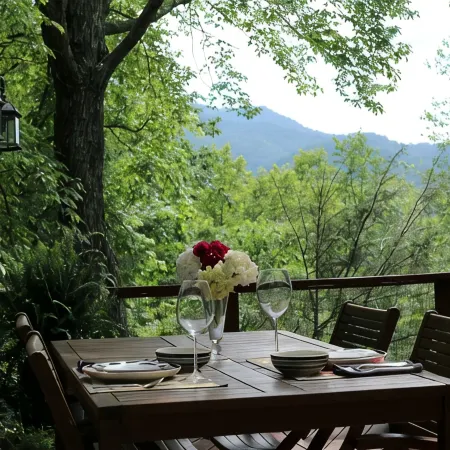 Mountain Getaway For Couples! 17 miles to Asheville, Pet Friendly, Hot Tub