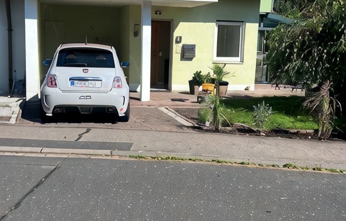Schönes Reihenendhaus, in Bad Kissingen Stadtteil Garitz mit im Grünen