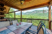 Lake Lure Large Cabin - Sleeps 10 Mountain View’s &  Hot Tub Near Chimney Rock
