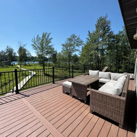 Pier Lake Cabin - Minocqua3 bedroom, 2 bath, new construction lake home