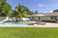 Downtown Pool Home| Mins to Beach | Cabana service - Bãi biển